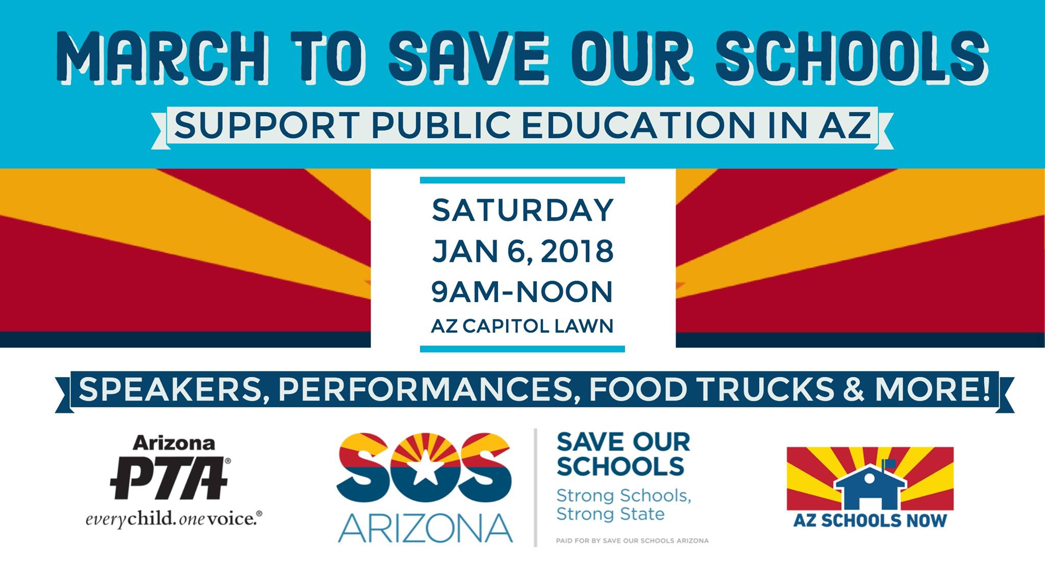 March To Save Our Schools! | Arizona Health And Physical Education